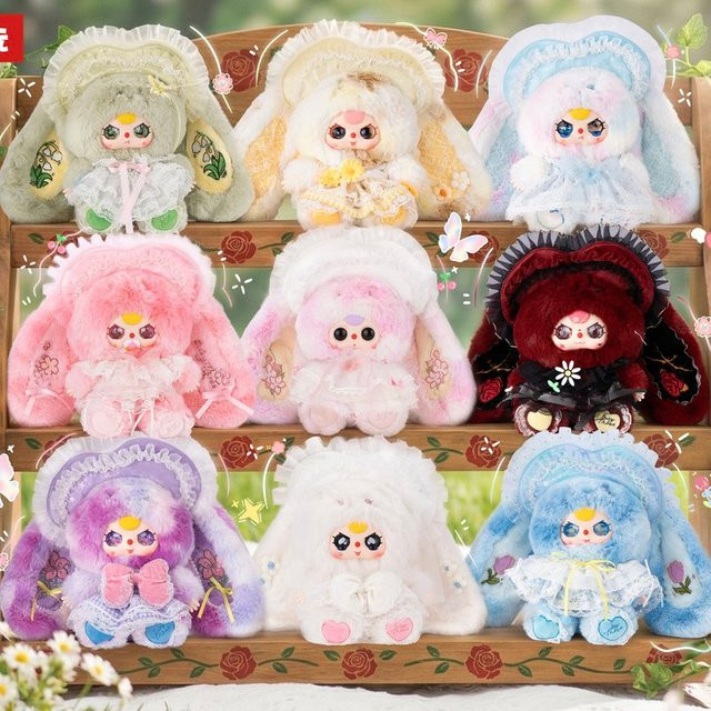 52TOYS Original Baby Three Flowers Bloom Towards The Sun, Plüsch-Blindbox, 400% - Bild 1