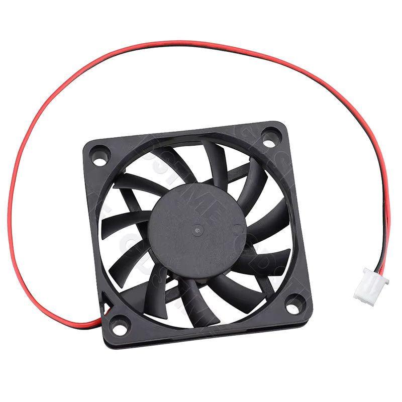 Gdstime Axial-Lüfter 6010 Dual Ball für PC-Gehäuse und CPU-Kühlung, Schwarz, B/T/H: 60 x 60 x 10 mm - Bild 3