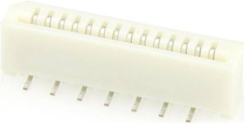Molex Buchsenleiste Standard Weiß, 14 Polzahl, Rastermaß: 1mm - Bild 1