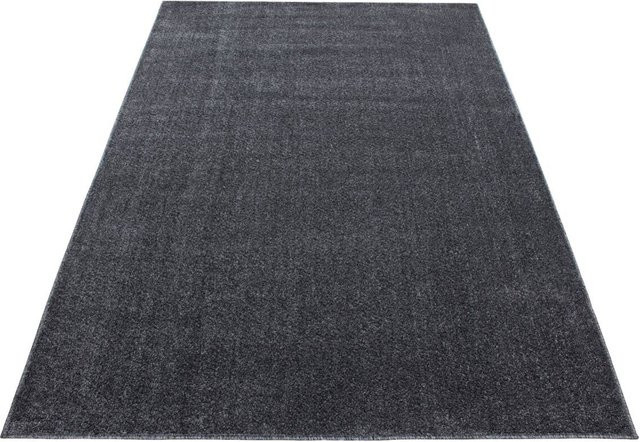 Ayyildiz Kurzflorteppich Ata modern grau B/L: 80 x 250 cm - Bild 1