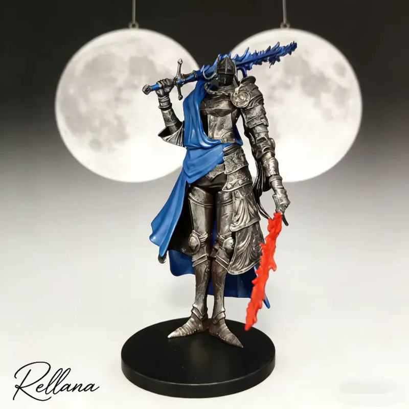 Bandai Twin Moon Knight Actionfigur in Schwarz, 21 cm Höhe, Sammlermodell als Schreibtisch-Dekoration - Bild 2