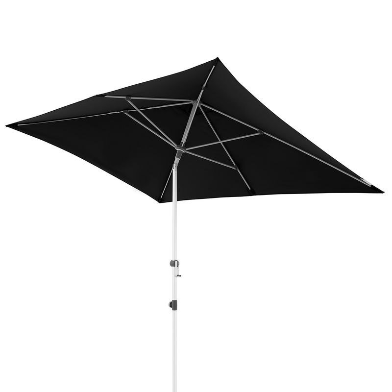 Doppler Sonnenschirm Expert mit Kurbelmechanik und Auto Tilt, schwarz, B: 300 cm, T: 300 cm - Bild 4