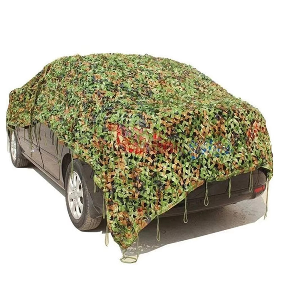 GFDYML Militärisches Tarnnetz als Schattennetz für die Gartendekoration in Grün, Weiß oder Beige - Bild 4