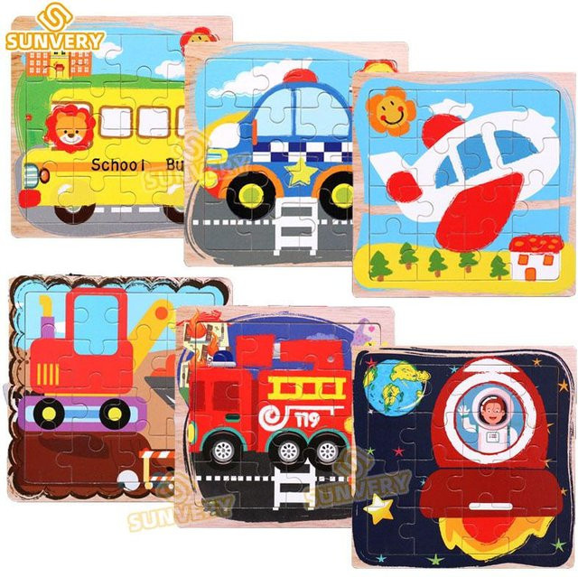 Kidsly Tierpuzzle, Holzpuzzle, Set, ab 2 Jahre - Bild 1