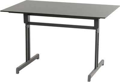 Alco Gastrotisch Compac Plus quadratisch in Anthrazit Grau mit Klappfunktion - Bild 1