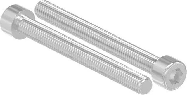 FeNau Zylinderkopfschraube aus Edelstahl A2-70 mit Innensechskant DIN 912, Farbe: Silber, Durchmesser: 6,0 mm, Länge: 60,0 mm - Bild 1