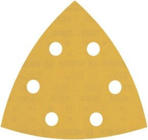 Bosch Expert C470 Schleifpapier für Deltaschleifer für Holz und Lack, Körnung: 320, Breite: 93 mm, Farbe: Gelb - Bild 1