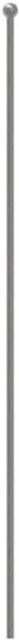 FeNau Zaunstab aus Stahl mit angeschmiedeter Kugel, Farbe Silber, Durchmesser: 12 mm, Höhe: 1000 mm, Kugel-Durchmesser: 25 mm - Bild 1