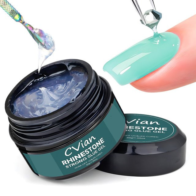HLGEL No-Wipe Gel Nagelkleber, 30g, Glänzend - Bild 1