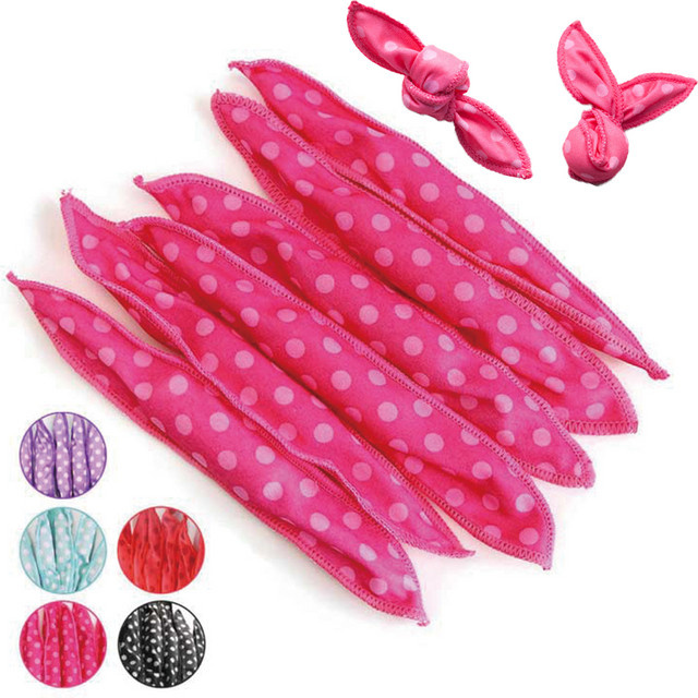 10 Stück Schaumstoff Lockenwickler Set, Haarstyling Zubehör, Unisex - Bild 1