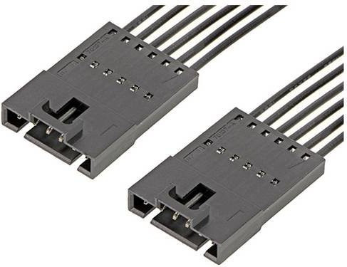 Molex Stiftgehäuse-Kabel 216272-1063 in Schwarz - Bild 1