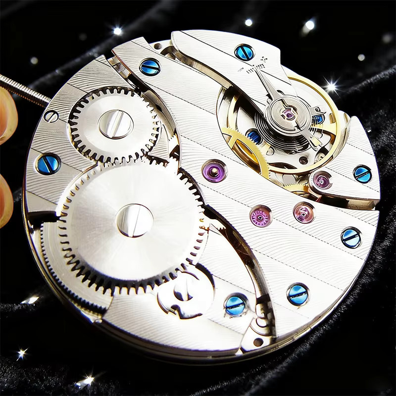 Seagull Uhrwerk, mechanisch, Edelstahl, Silber, Herren - Bild 2