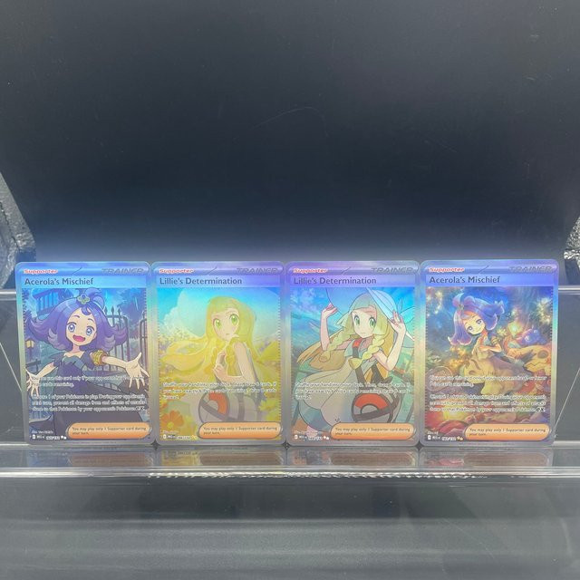 Pokémon Trainer Sonne & Mond Lillie's Bestimmung Acerolas Unfug, Spielkarte, 1-teiliges Set - Bild 1