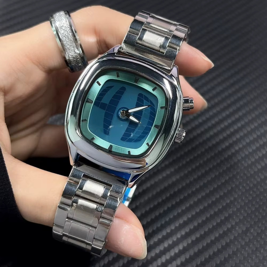 STARPERISH Armbanduhr Quarz, Edelstahl, Blau, Herren - Bild 2