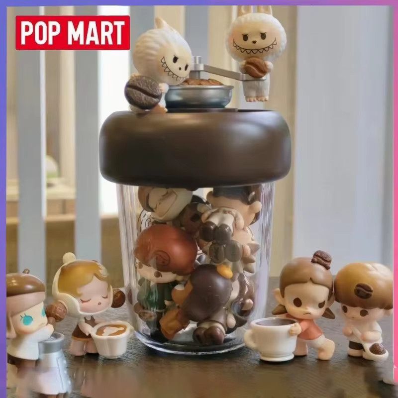 POPMART Pop Bean Kaffee Fabrik Serie, Blind Box, Mini Figuren, Set - Bild 2