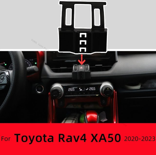 Auto Telefonhalterung mit kabelloser Ladefunktion für Toyota RAV4 XA50 (2020-2023) - Bild 1