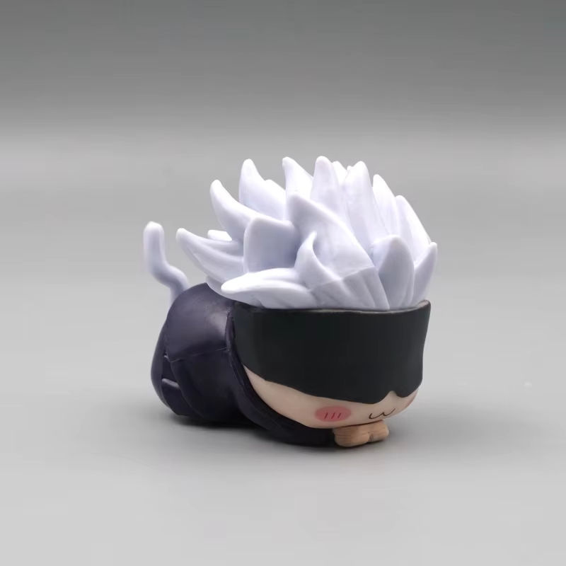 Bandai Jujutsu Kaisen Anime Figuren Set mit Yuji Itadori, Satoru Gojo und Nobara Kugisaki aus Kunststoff, mehrfarbig - Bild 5