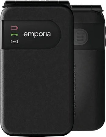 Emporia SIMPLICITYglam 4G Seniorenhandy mit Android und Bluetooth in Schwarz - Bild 1