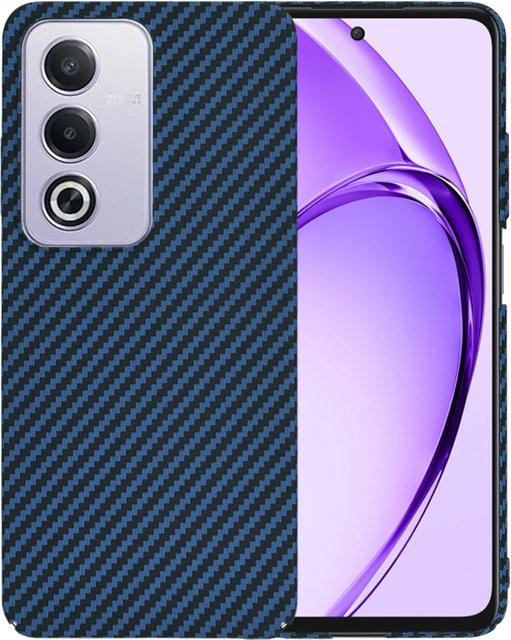 Techsuit Carbonite FiberShell Schutzhülle für Oppo A80 in Türkis - Bild 1