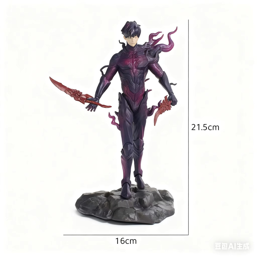 Bandai Sung Jinwoo Actionfiguren-Set, Fantasy, Kunststoff - Bild 3