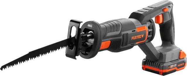 FUXTEC 20V Akku Säbelsäge FX-E1SS20 in Orange/Schwarz - Bild 1