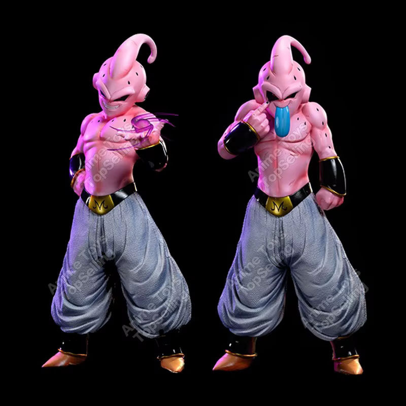 Bandai Dragon Ball Majin Buu Anime Figur aus Kunststoff, Rosa, Höhe: 19 cm - Bild 2