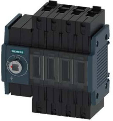 Siemens Lasttrennschalter 4polig 63A 4 Wechsler 690 V/AC grau 3KD26402ME100 - Bild 1