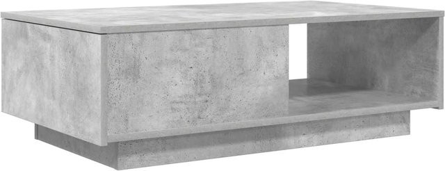 vidaXL Couchtisch modern in Betongrau aus Holzwerkstoff, B/T/H: 95 x 55 x 31 cm - Bild 1
