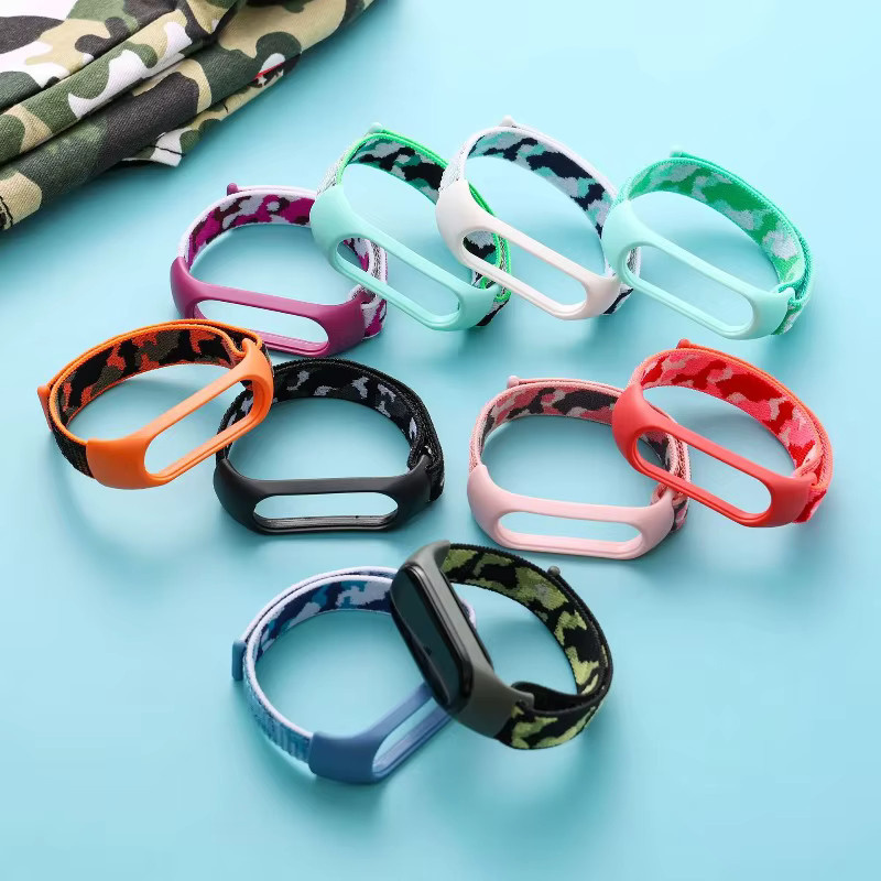 Xiaomi Uhrenarmband Nylon, Camouflage, Multicolor, Unisex - Bild 3