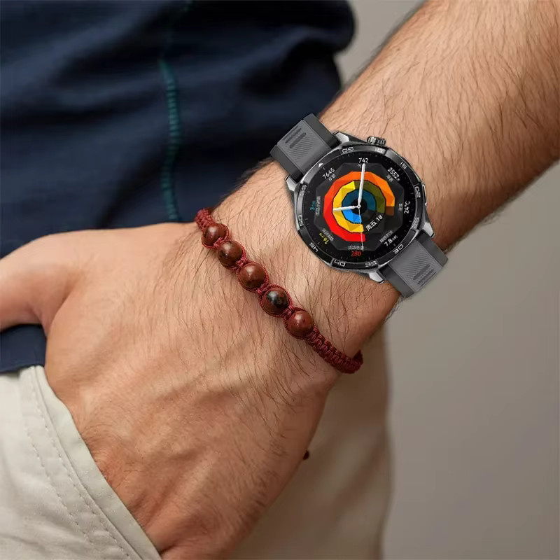 Silikonarmband Zweifarbig, 22/20/18mm, Unisex - Bild 2