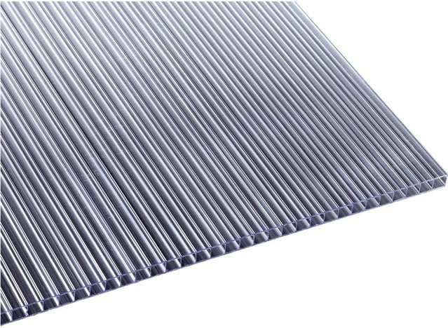 T&J Mini-Polycarbonatplatte SDP Glasklar B: 2.500 mm, T: 1.050 mm, H: 6 mm - Bild 1