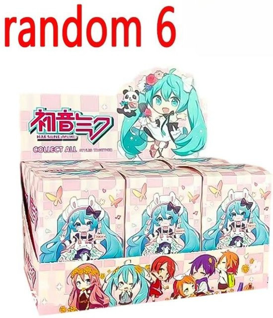 Yiran toy 1 Chibi Hatsune Miku Blind Box Figur, Vocaloid, bunt, ab 14 Jahren - Bild 1