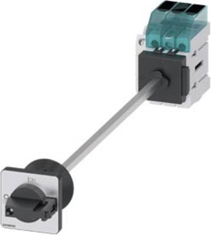 Siemens Lasttrennschalter Schwarz 3polig 25A 1 Schließer 1 Öffner 16mm² 690 V/AC 3LD31401TK11 - Bild 1