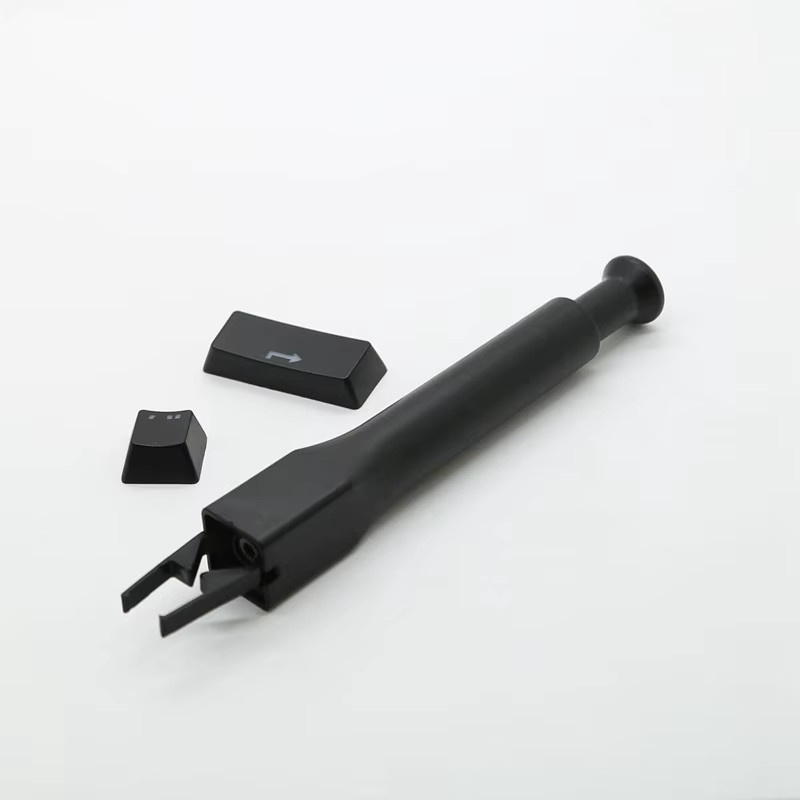 OULLX Universal Keycaps Remover Tastatur Kappen Entfernung Werkzeug aus Kunststoff für mechanische Tastaturen in Schwarz - Bild 2