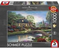 Schmidt Spiele Thomas Kinkade Studios Stoney Creek Cottage Puzzle - Bild 1