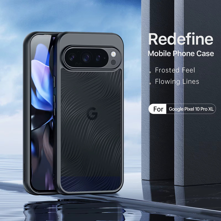 DUX DUCIS stoßfeste Handyhülle für Google Pixel 10 Pro XL und 10a, transparente TPU und Acryl Schutzhülle mit Anti-Fingerabdruck-Funktion - Bild 1