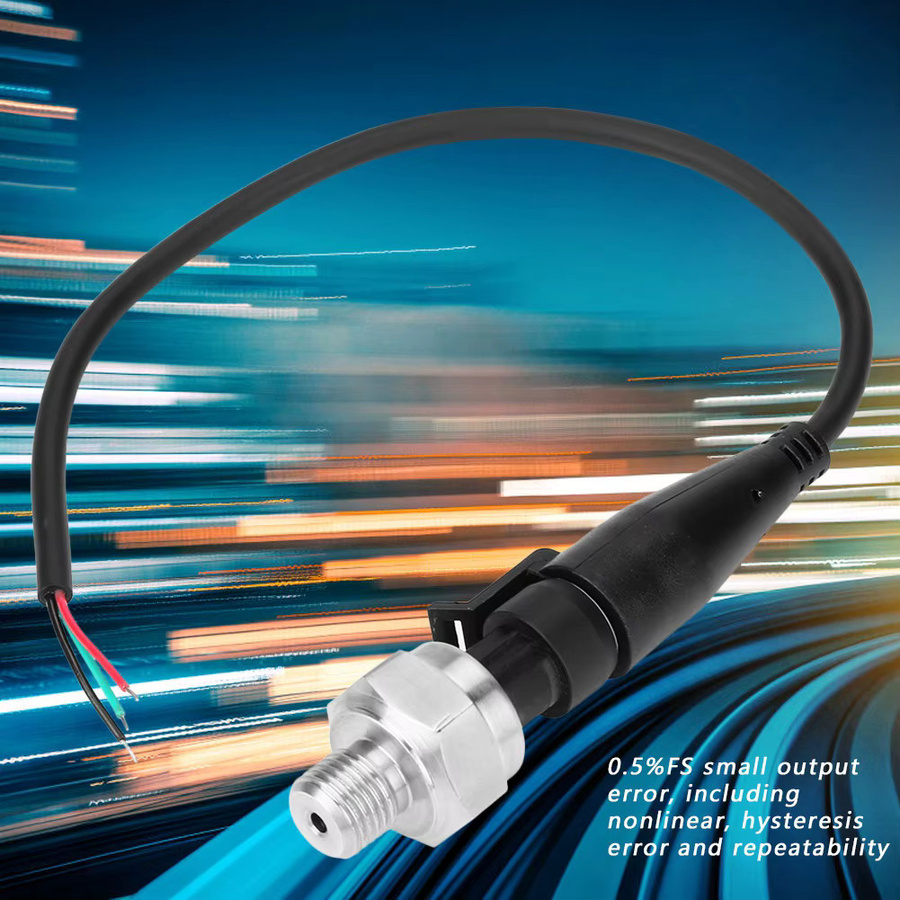 ESTINK Druckwandler-Sensor G1/4 mit 5 V Eingang und 0,5–4,5 V/0–5 V Ausgang in Silber für Wasser, Gas und Öl - Bild 2