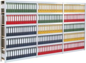 Regalwerk BERT Archivregal Grundfeld H x B x T: 207,5 x 100,5 x 30,0 cm - Bild 1