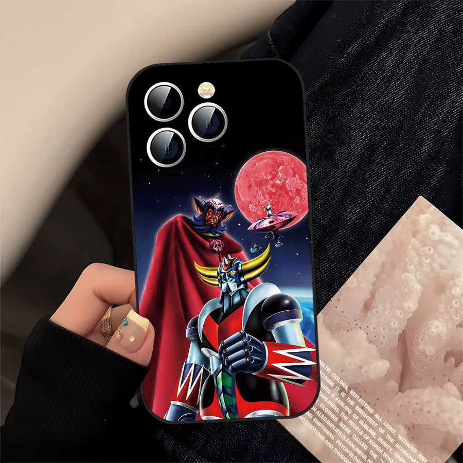 U-UFO Robo Grendizer Goldorak Handyhülle aus weichem TPU für iPhone 11 bis iPhone 17 Pro Max Plus Mini in Multicolour - Bild 4