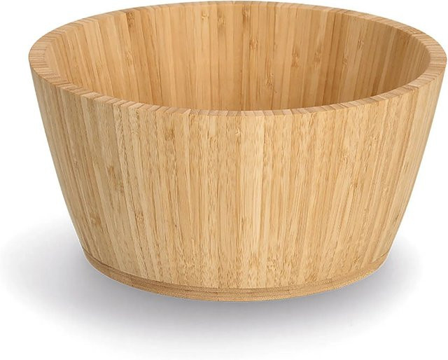 Zeller Bambusschale Natur Ø 28 cm, Höhe: 14 cm - Bild 1