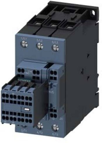 Siemens Leistungsschütz 3RT2035-3NE34 in Grau mit 3 Schließern 690 V/AC - Bild 1