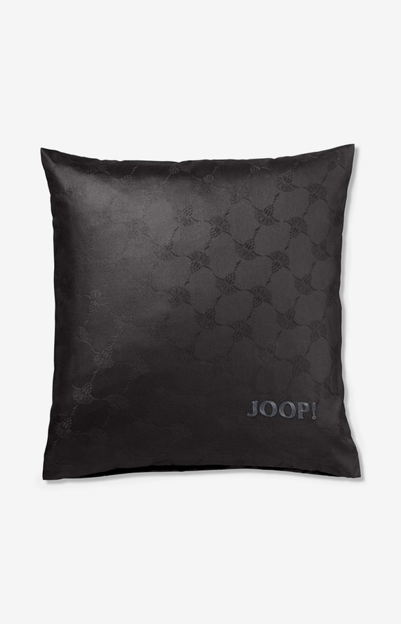 Joop Bettwäsche Cornflower aus Mako-Satin in Schwarz mit floralem Design - Bild 2
