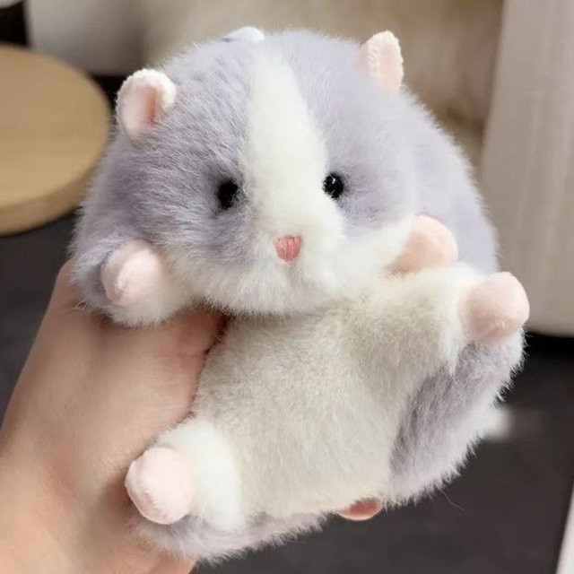 Linyi toy Plüschhamster Schlüsselanhänger, Plüschtier, Tiere - Bild 1
