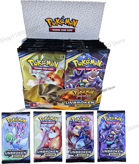 Bandai Pokémon TCG Unbroken Bonds Booster Box, Sammelkartenspiel, English, ab 6 Jahren - Bild 1