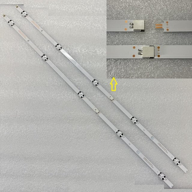 LED-Hintergrundbeleuchtungsstreifen in Weiß für 32LW300C 32LX300C 32LH515 32LH570 32LH515B 32LH570B SVC320AP1_Rev04_5LED_160113 SVC320AQ4 - Bild 1