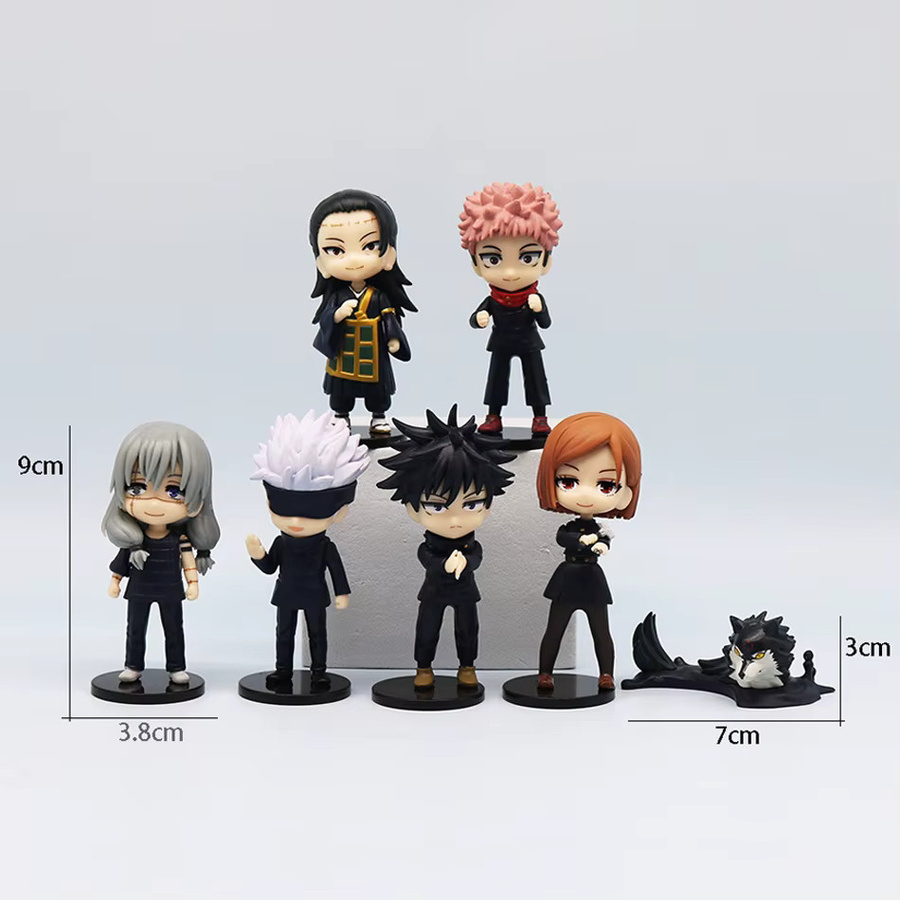 Bandai Jujutsu Kaisen Q Posket Figuren, 7-teiliges Set, 9cm - Bild 4