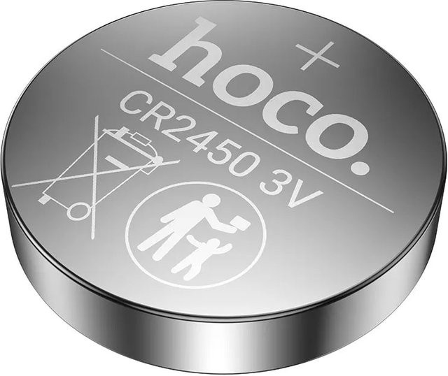 HOCO Knopfzellen Batterie CR2450 in Silber - Bild 1