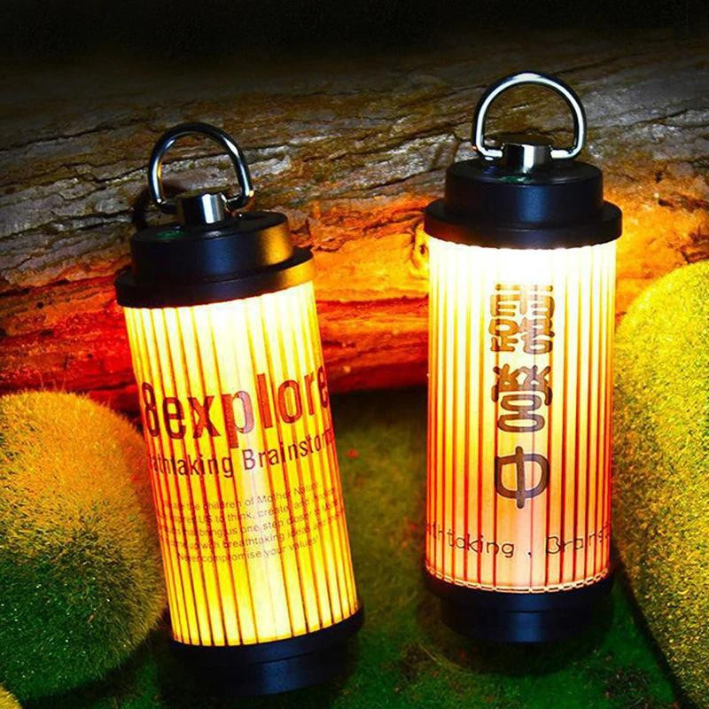 YJMP Super Lighting Mini 38 Explore Campinglampe mit LED, USB wiederaufladbar, IPX5 wasserfest, magnetisch, in Schwarz oder Weiß - Bild 1