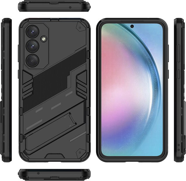 Stoßfeste Handyhülle in mattem Design für Samsung Galaxy S24 Ultra S23 S22 S21 Plus A55 A54 A53 A52 5G in Grün - Bild 1