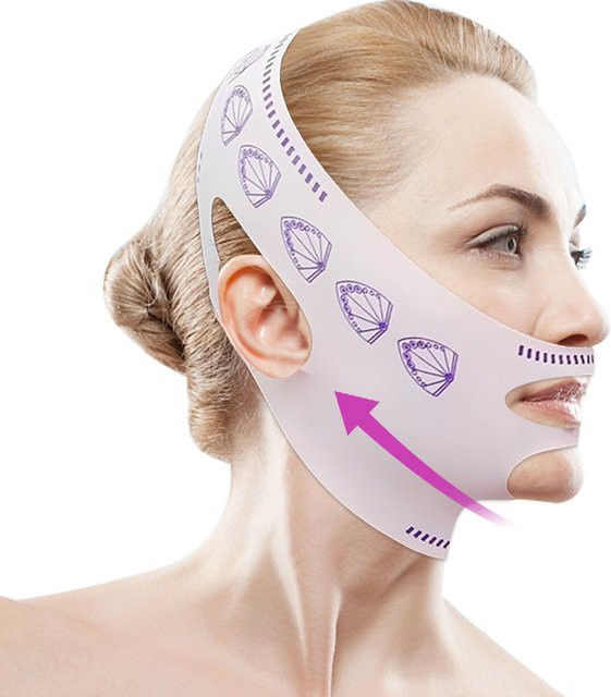 SALORIE Gesicht V Shaper Lift Up Verband, Unisex - Bild 1